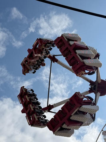 The waterfront amusement park in Salthill.