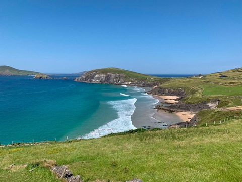 The coastline of Achill Island.